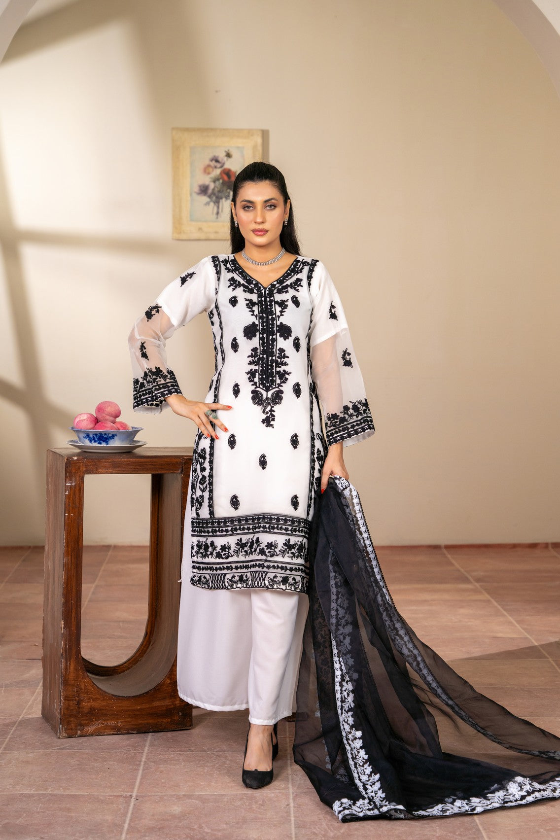 White Daffodil 3pc