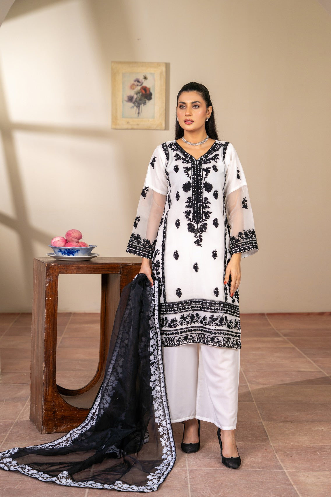 White Daffodil 3pc