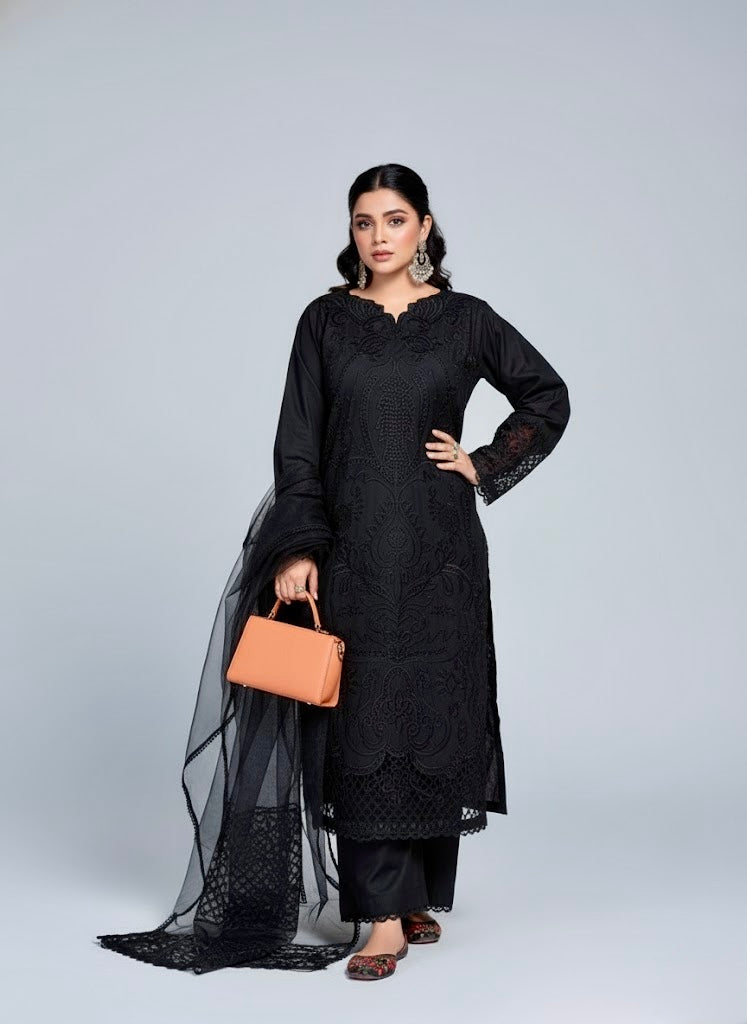 Black Shanzay 3pc